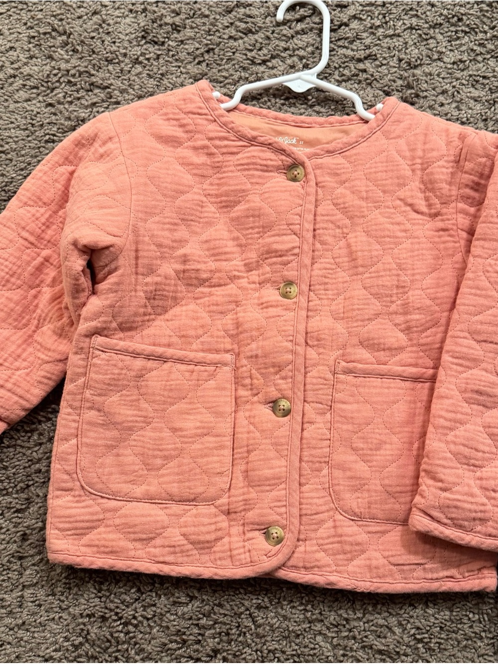 Cat & Jack toddler girl Quilted jacket 5T